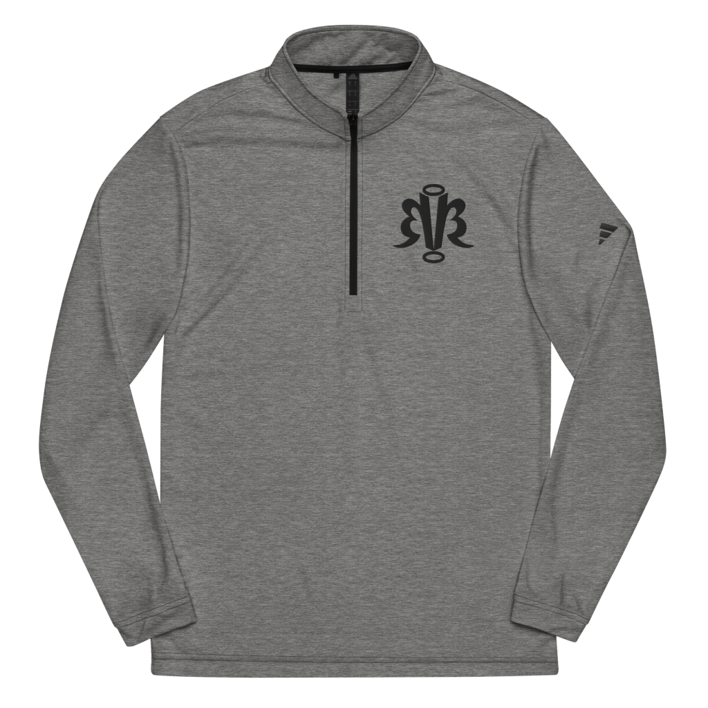 Butterfly Script Logo Quarter zip pullover