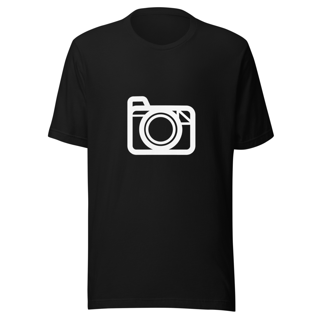Camera Icon Unisex staple eco t-shirt